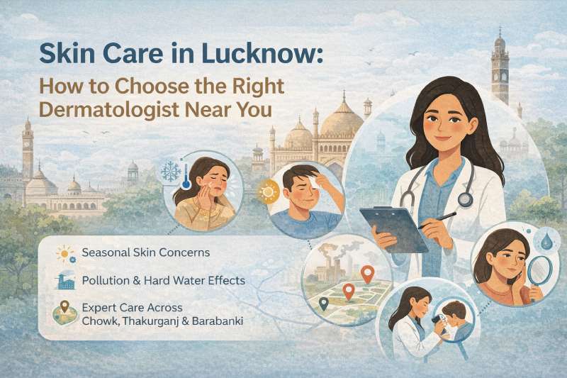 how to find right skin care in Lucknow