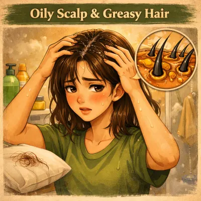 Oily Scalp & Greasy Hair